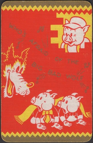Carte gioco carta - carta, singola