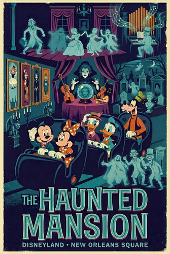 Poster haunted mansion - poster,