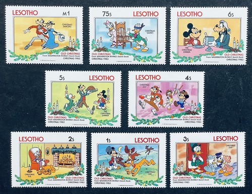 Set francobolli lesotho old - francobolli,