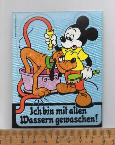 Vecchio adesivo topolino - topolino,