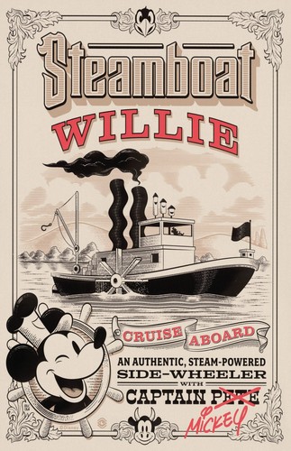 Poster steamboat willie - poster,