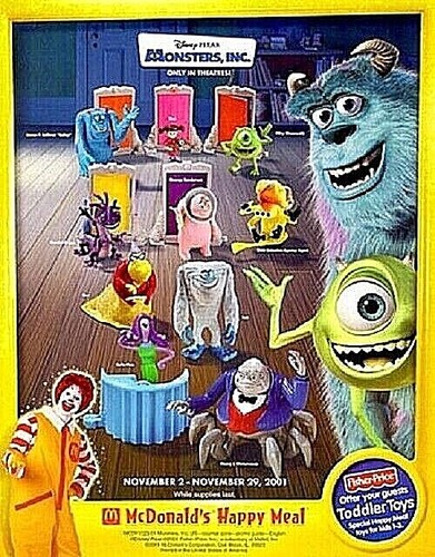 2001 disney monsters inc - 2001,