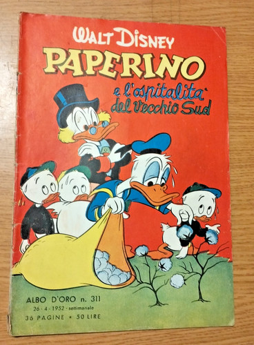 Albo oro 311 paperino e - ,