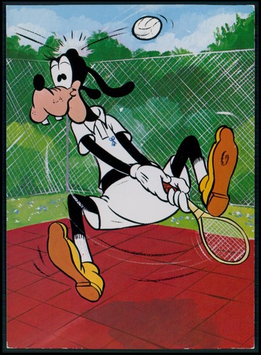 Walt disney pippo gioco tennis - walt,