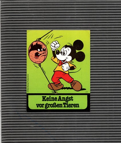Vecchio adesivo topolino - adesivo, --