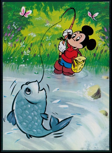 Walt disney topolino pesca - disney,